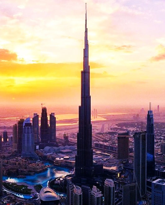 Burj khalifa in Dubai