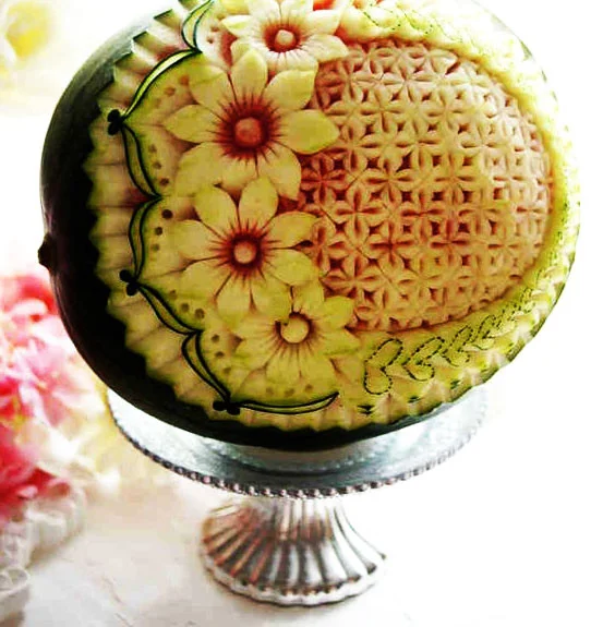 watermelon engraving designs