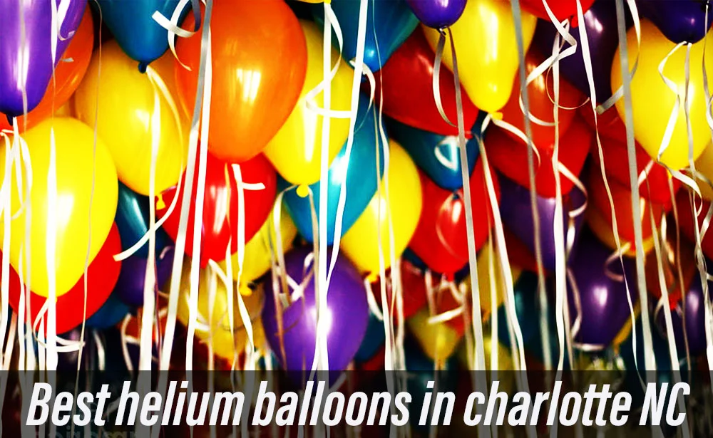 Best helium balloons in charlotte NC