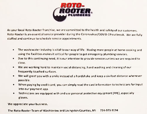Roto-Rooter Plumbing and Drain Cleaning Services