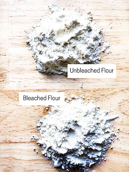 Bleached or Unbleached flour