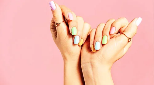 why does nail polish look dirty?